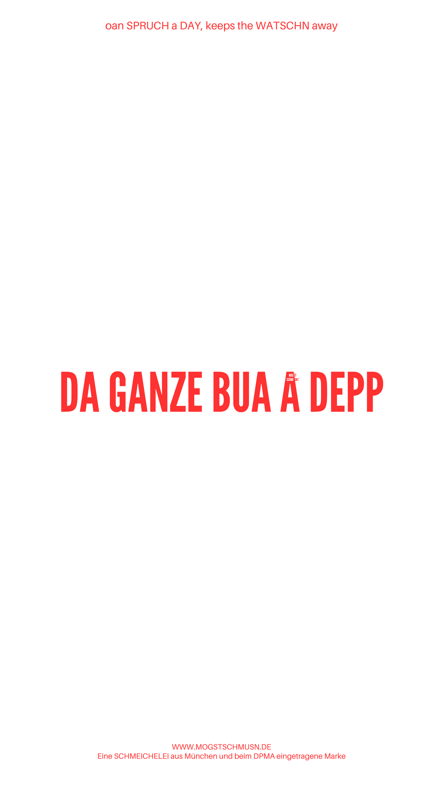 DA GANZE BUA A DEPP