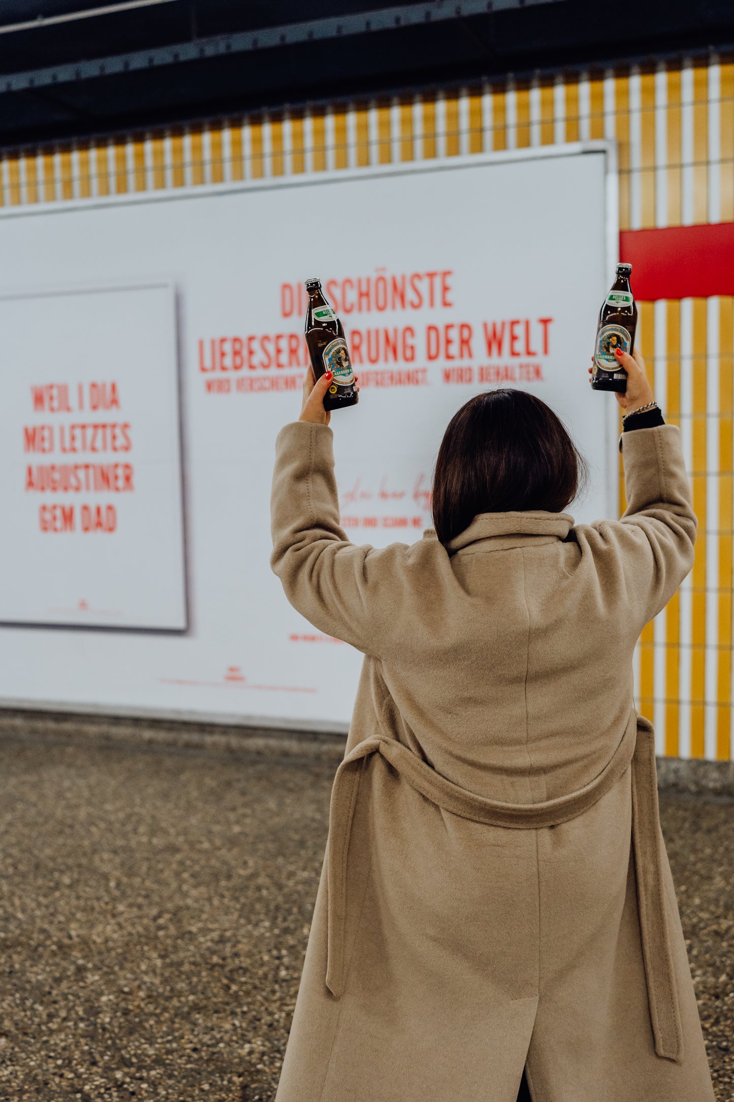 WEIL I DIA MEI LETZTES AUGUSTINER GEM DAD - PLAKATE