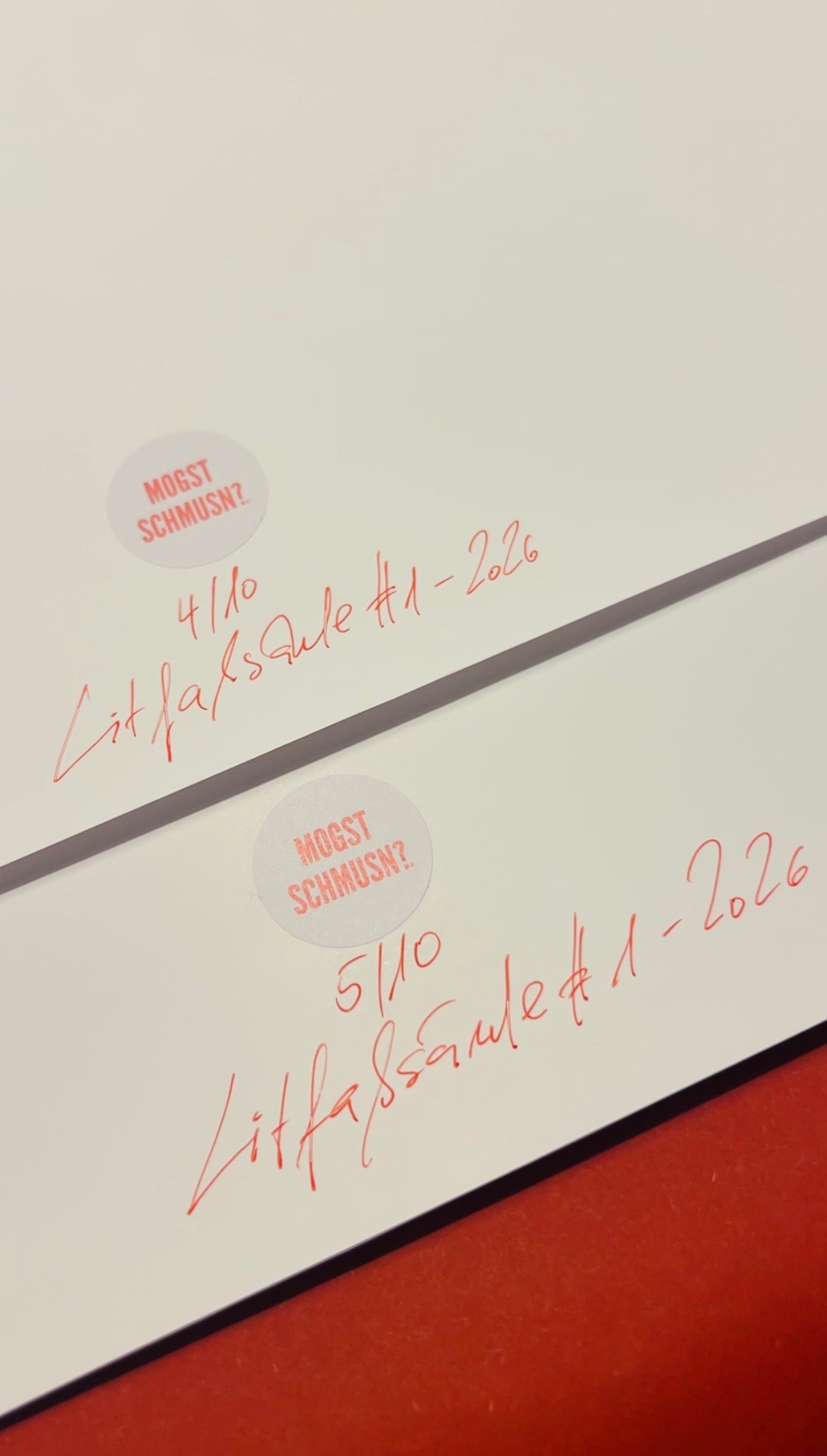 HERZRASEN Plakat A1 - LIMITIERT - Litfaßsäule #1 - 2026