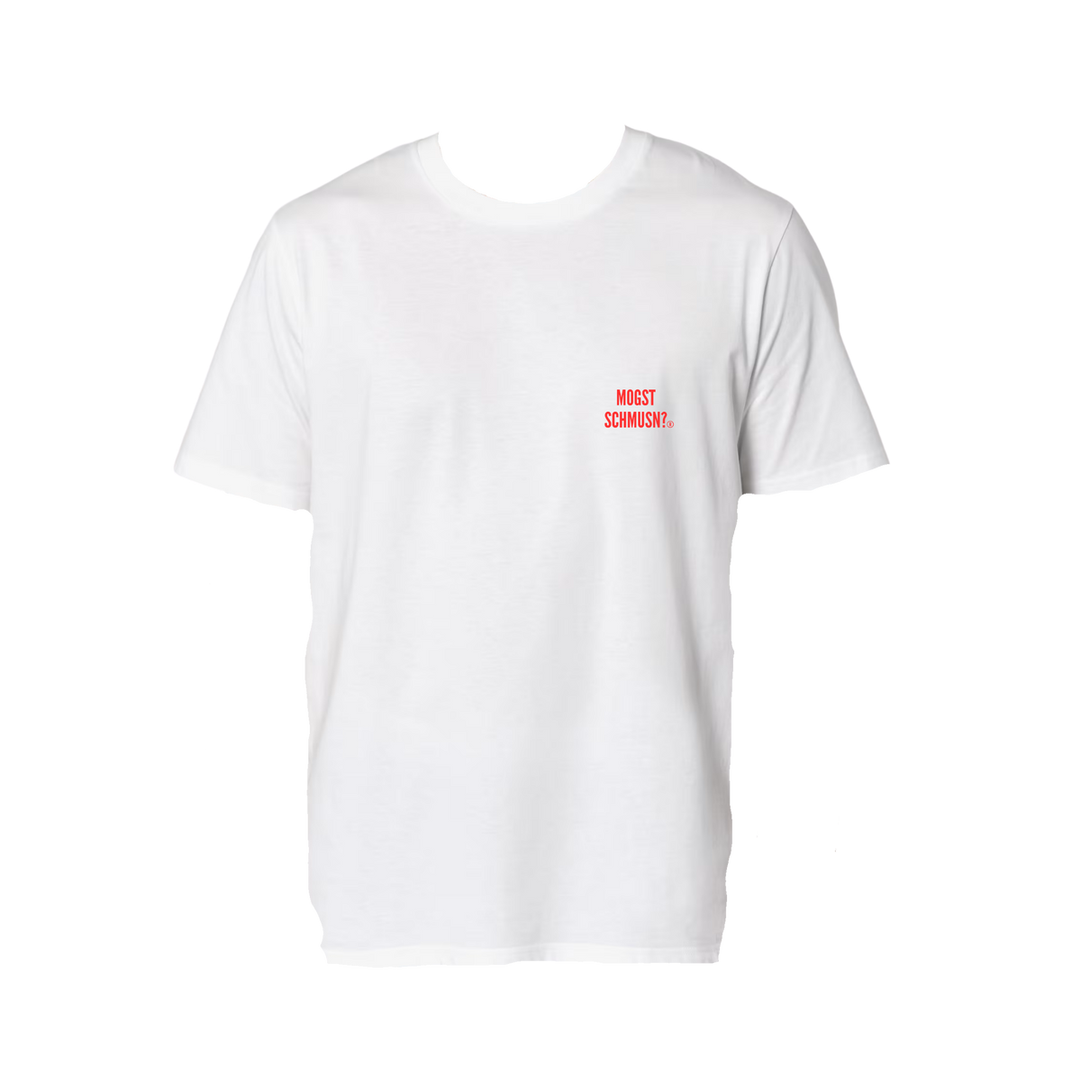 T-Shirt MOGST SCHMUSN?® Rückenprint – WEIL I DIA MEI LETZTES AUGUSTINER GEM DAD