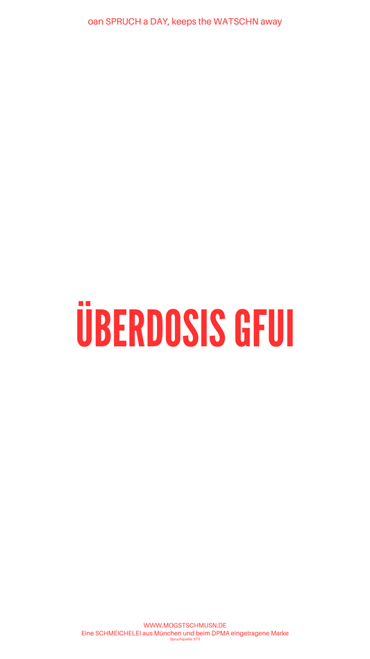 ÜBERDOSIS GFUI